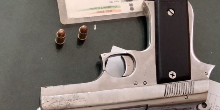 चोपड्यात गावठी कट्ट्यासह आरोपी पकडला