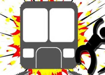 नगरदेवळा येथे दोन चिमुकल्यांसह बापाची धावत्या रेल्वे समोर उडी घेवून आत्महत्या