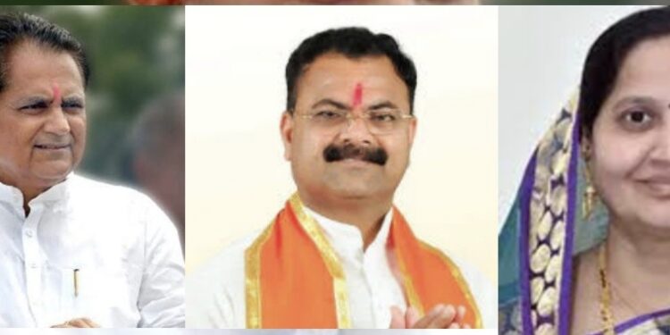 सुरतच्या विमानतळावर शिंदे गटासोबत जळगावचे तिघे आमदार कॅमेरात कैद