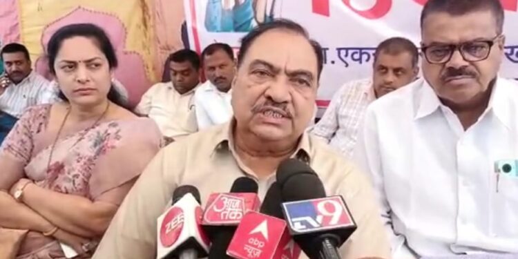 माजी मंत्री खडसे यांची वाय दर्जाची सुरक्षा शासनाने काढली