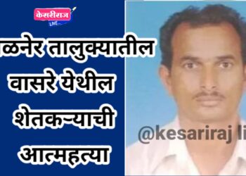 अमळनेर तालुक्यातील वासरे येथील शेतकऱ्याची आत्महत्या