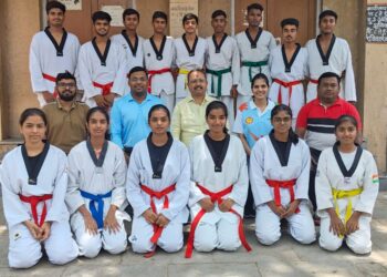 रत्नागिरी येथे होणाऱ्या ज्युनियर राज्यस्तरीय तायक्वांडो स्पर्धेत जैन स्पोर्टस् अॅकॅडमीच्या खेळाडूंची निवड