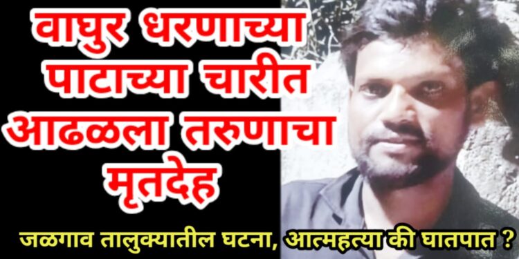 वाघुर धरणाच्या पाटाच्या चारीत आढळला तरुणाचा मृतदेह