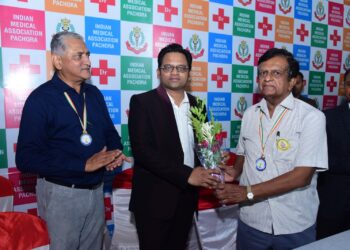 पाचोरा इंडियन मेडि.असो.अध्यक्षपदी डॉ जयंतराव पाटील तर सेक्रेटरीपदी डॉ स्वप्नीलदादा पाटील