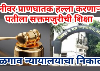 पत्नीवर प्राणघातक हल्ला करणाऱ्या पतीला सक्तमजुरीची शिक्षा