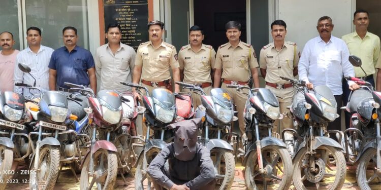 खान्देशातून दुचाकी चोरणाऱ्यास केली शिताफीने अटक