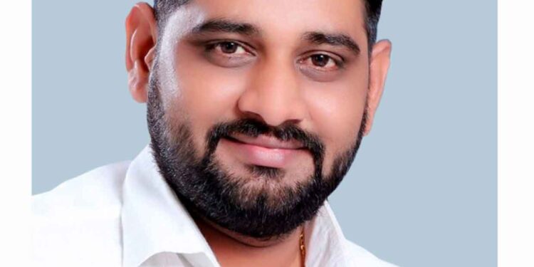 राष्ट्रवादी युवक काँग्रेस ग्रामीण जिल्हाध्यक्षपदी उमेश पाटील