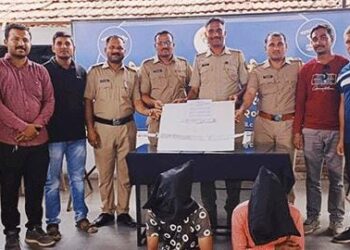 तलवारीसह दोघांना अटक, चाळीसगाव पोलिसांची कारवाई