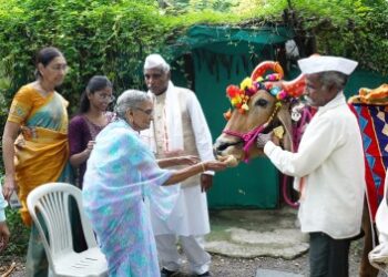 बैलपोळा सण गोदावरी फाऊंडेशनतर्फे उत्साहात साजरा