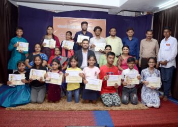 राज्यस्तरीय भावगीत स्पर्धेचे विजेते