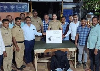 तरुणाकडून जिवंत काडतुसांसह गावठी पिस्तूल जप्त