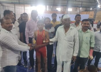 येवला येथे संपन्न झालेल्या विभागीय कुस्तीत वाकोद विद्यालयाचे यश