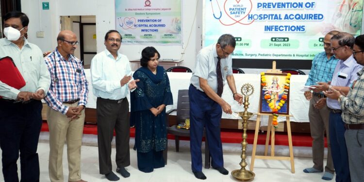 डॉ. उल्हास पाटील वैद्यकीय महाविद्यालयात रूग्णालयातील संसर्गावरील प्रतिबंधात्मक उपायांवर मंथन