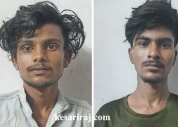 धारदार शस्त्राने दोघा भावंडांवर हल्ला करणारे दोघांना अटक