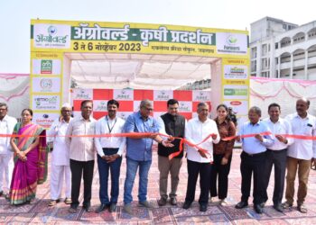 अ‍ॅग्रोवर्ल्ड कृषी प्रदर्शनाचे कार्य कौतुकास्पद : जैन उद्योग समूहाचे अध्यक्ष अशोक जैन