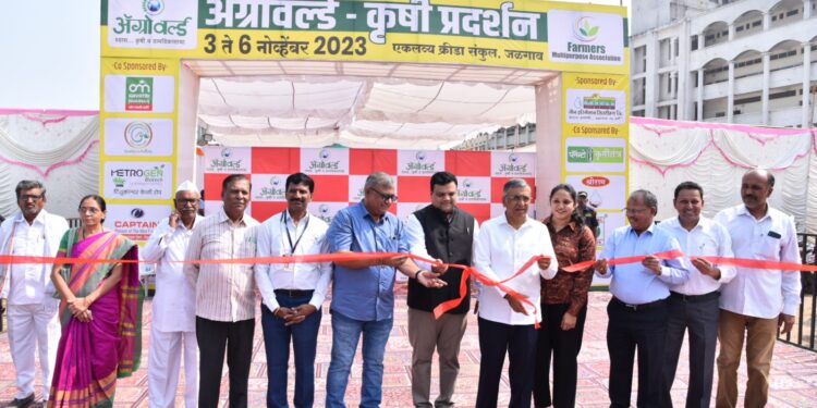 अॅग्रोवर्ल्ड कृषी प्रदर्शनाचे कार्य कौतुकास्पद : जैन उद्योग समूहाचे अध्यक्ष अशोक जैन