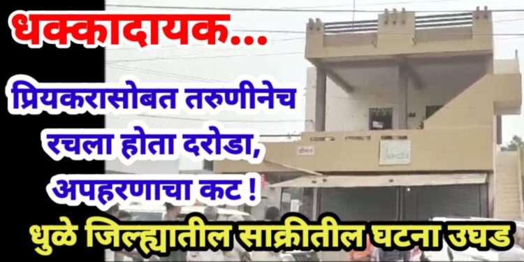 धक्कादायक, प्रियकरासोबत तरुणीनेच रचला होता दरोडा, अपहरणाचा कट !