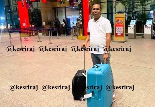 आमदार मंगेश चव्हाण अभ्यास दौऱ्यासाठी लंडन देशात रवाना