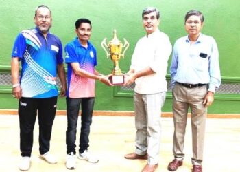 राष्ट्रीय फेडरेशन चषक कॅरम स्पर्धेत जैन इरिगेशनच्या योगेश धोंगडेला उपविजेतेपद