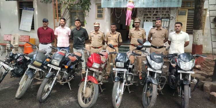 दुचाकीचोरास मुद्देमालासह अटक, जिल्हापेठ पोलिसांना यश