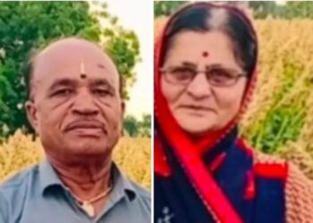 उभ्या ट्रॅक्टरला भरधाव दुचाकी धडकली, वृद्ध दाम्पत्याचा मृत्यू !