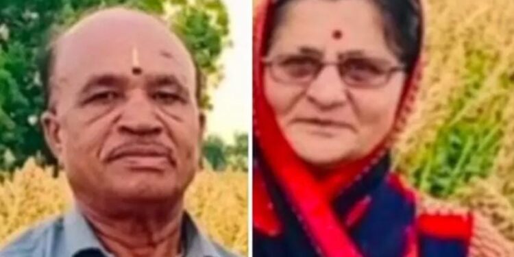 उभ्या ट्रॅक्टरला भरधाव दुचाकी धडकली, वृद्ध दाम्पत्याचा मृत्यू !