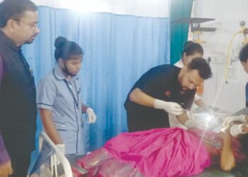 डॉ. उल्हास पाटील वैद्यकीय महाविद्यालयातील कर्मचार्यांचे प्रसंगावधान