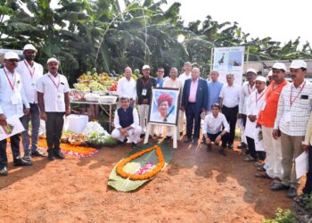 जैन हिल्स येथे ‘हायटेक शेतीचा नवा हुंकार’ संकल्पनेचा शुभारंभ