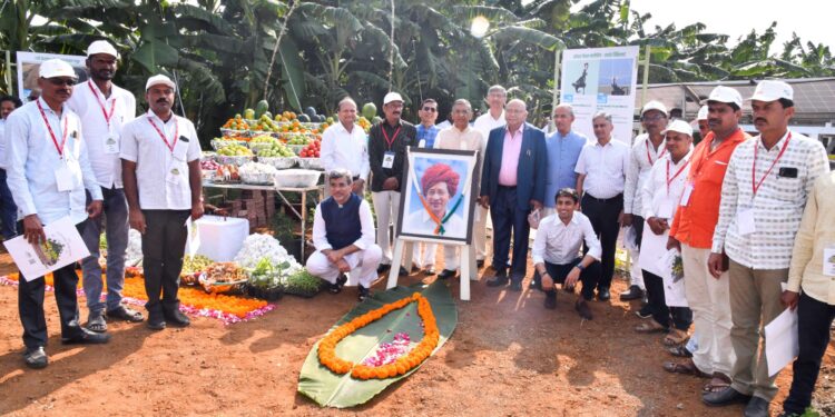 जैन हिल्स येथे ‘हायटेक शेतीचा नवा हुंकार’ संकल्पनेचा शुभारंभ