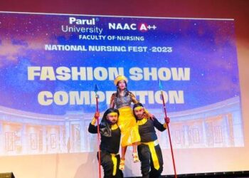 पारूल विद्यापिठ वडोदरा आयोजीत राष्ट्रीय नर्सिंग फिस्ट २०२३ स्पर्धेत गोदावरी कॉलेज ऑफ नर्सिंग तिहेरी यश