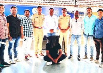 गुन्हा दाखल झाल्यावर तीन तासातच चोरट्याला केले अटक