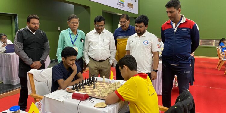 सबज्युनिअर चेस चॅम्पियनशिप स्पर्धेत सातव्या दिवशी दोन्ही गटात अग्रस्थानासाठी चढाओढ