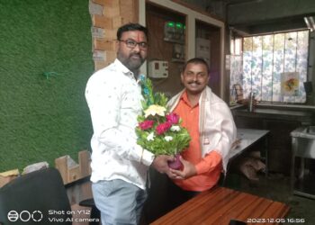 श्री संत सावता माळी युवक संघाच्या जिल्हाध्यक्षपदी रवींद्र माळी यांची निवड