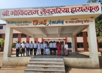 श्री गो से हायस्कूल येथे नवनिर्वाचित स्थानिक समिती संचालक मंडळाचा सत्कार संपन्न