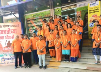 राममंदिर प्राणप्रतिष्ठा सोहळ्यासाठी सजले नवजीवन प्लस