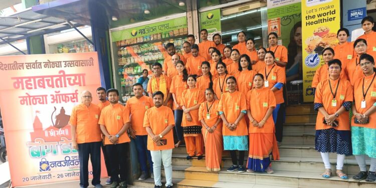 राममंदिर प्राणप्रतिष्ठा सोहळ्यासाठी सजले नवजीवन प्लस