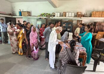 रोटरी क्लबच्या धानोरा आरोग्य शिबिरात ६३० रुग्णांची तपासणी