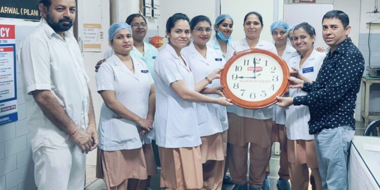 “केसरीराज”तर्फे कृतज्ञतापूर्वक सेंट जॉर्जेस हॉस्पिटलला भेटवस्तू प्रदान