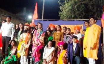 शिरसोली येथे ज्ञानविकास क्लासेसतर्फे शिवजयंती उत्साहात