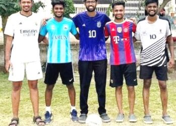 डॉ.उल्हास पाटील वैद्यकीय महाविद्यालयाचे खेळाडू फूटबॉल स्पर्धेत करणार म. आ. वि. विद्यापीठाचे प्रतिनिधित्व