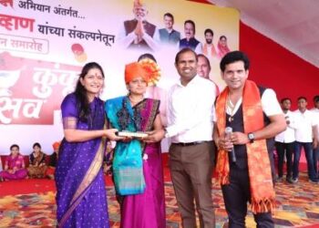 दहा हजारांहून अधिक महिलांच्या उपस्थिती खेळ रंगला पैठणीचा