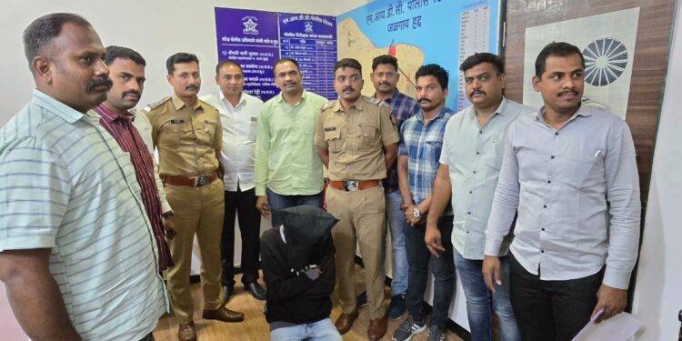 जामनेर लुटीप्रकरणी एका संशयिताला मुद्देमालासह अटक