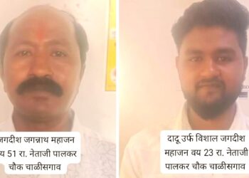 चाळीसगाव येथील टोळीप्रमुखासह एकजण जिल्ह्यातून ६ महिन्यांसाठी हद्दपार