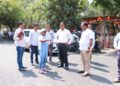 भाजीवाला, जेष्ठ नागरिकांशी संवाद साधून जिल्हाधिकाऱ्यांनी रस्त्याचा तपासाला दर्जा