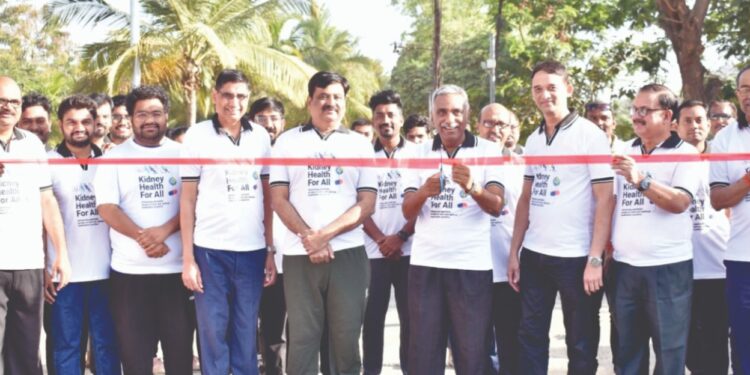 डॉ. उल्हास पाटील वैद्यकिय महाविद्यालयात जागतिक किडनी दिनानिमीत्त रॅली