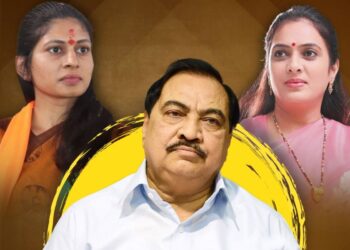 मुलगी म्हणते ‘तुतारी’ तर सून म्हणते ‘कमळ’…खडसे घराण्याची अजब कहाणी !