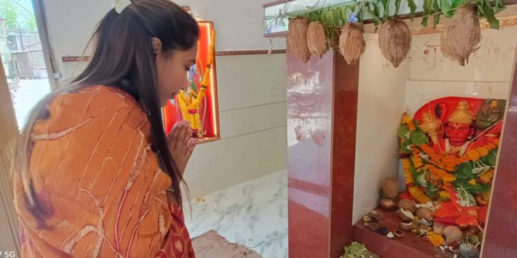 श्री हनुमान जन्मोत्सव सोहळ्यात डॉ केतकी ताई पाटील सहभागी