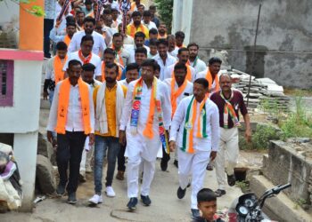 शिरसोली, चिंचोली धानवड येथे महाविकास आघाडीचे उमेदवार करण पवार यांचे जोरदार स्वागत
