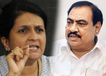 भ्रष्टाचाराचे आरोप असलेल्या खडसेंना राज्यपाल म्हणून संधी देऊ नये