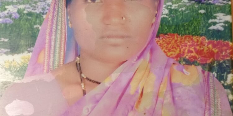 चाऱ्यासाठी झाडावर चढलेल्या महिलेचा पाय घसरून पडल्याने मृत्यू